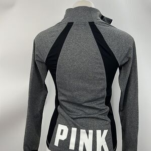 Pink Victoria’s Secret gray black extra small long sleeve pullover